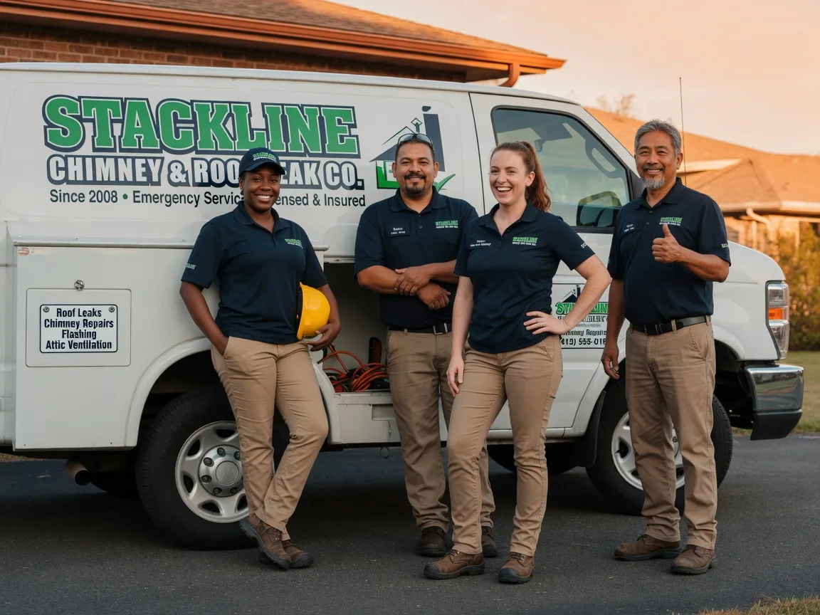 Chimney flashing repair company in La Belle, MO